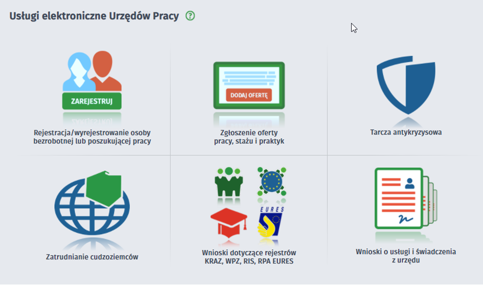 Panel usług elektronicznych