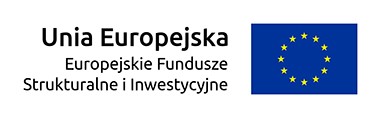 Logo Unia Europejska Europejskie Fundusze Strukturalne i Inwestycyjne